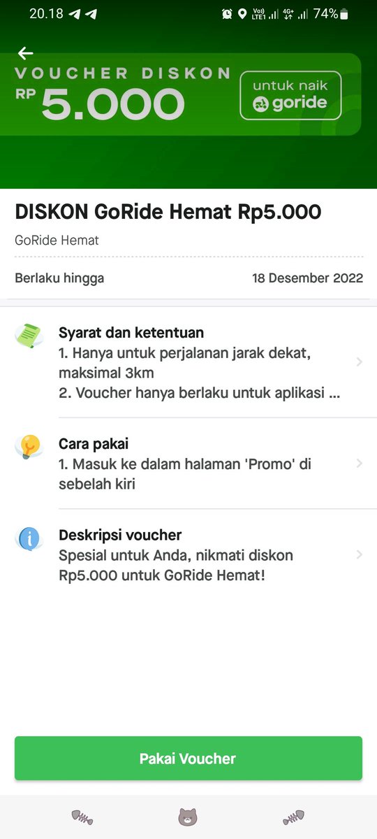 convertmurah's tweet photo. ada yg butuh voc ini nda?
Gosend (fee 2k)
Goride (fee 1k)
Gofood (fee 2k - 5k)

Aku open only hari ini sm minggu ya!
#zonauang️ #zonauang #Zonajajan #zonaba https://t.co/XxhJjsQLVG