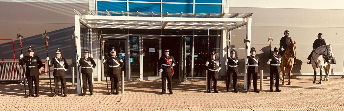 THalberdiers's tweet photo. Yesterday the team attended the pass out of Student Constables at the Cardiff City stadium. 

The team had the most members in attendance so far .

The course was the biggest pass out yet for SWP.

Good luck to the students when they start on Division. https://t.co/khVPxZz2Jb
