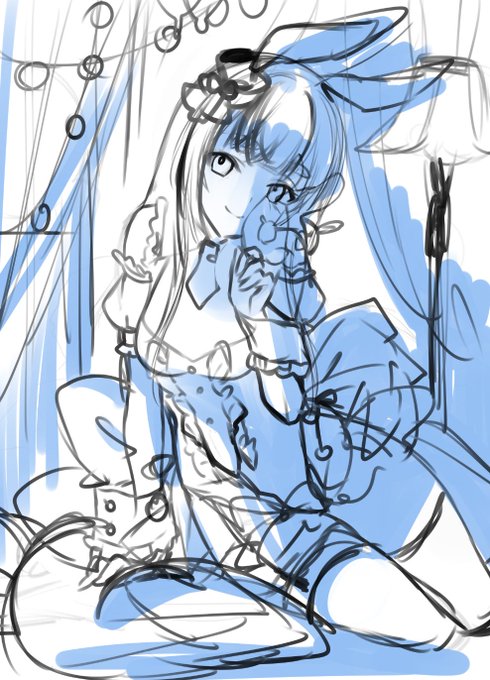 間に合えるように
#兎田ぺこら新衣装 