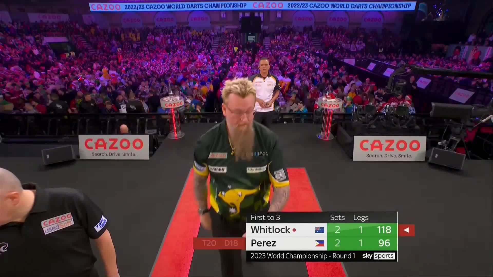 PDC Darts on Twitter "Simon Whitlock moves to within a leg of the