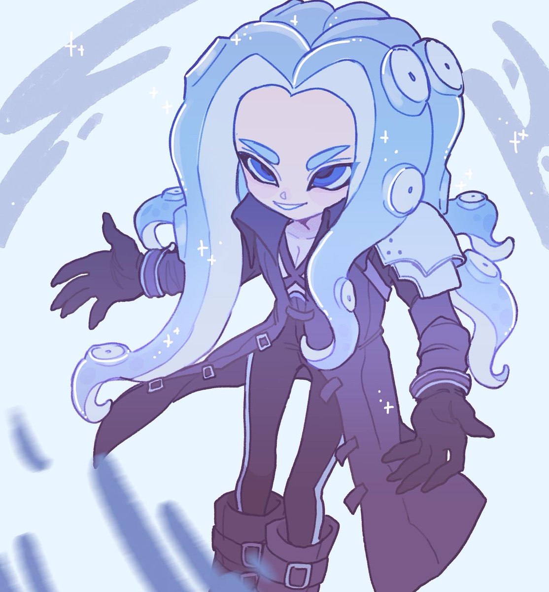 Temnamii's tweet photo. Sephiroth #FFVII #Sephiroth #Splatoon3 https://t.co/ycMg8dFmYI