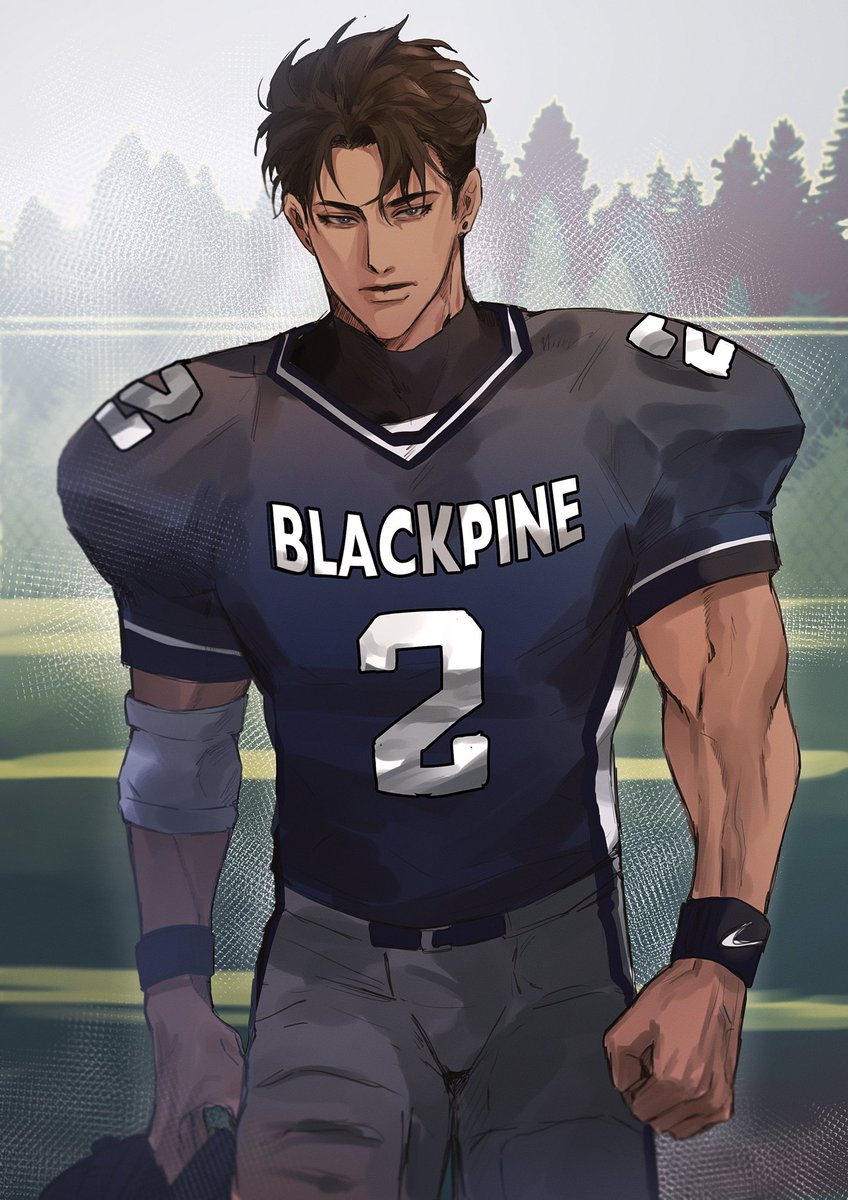 Zachary_BPM2's tweet photo. #BPM2_HomeMatch 🏈
#BPM2_Homecoming

ทีมคู่แข่งไม่ได้ทำให้แซคคารีประหม่าเลยสักนิดเดียว ออกจะน่าขำด้วยซ้ำ

ย่างก้าวหนักแน่นพาร่างสูงเข้าสู่สนามหญ้า

คงต้องเตือนกันสักหน่อยว่าที่นี่ไม่ใช่สนามเด็กเล่น

' Zachary McAllen 
NO. 2 ' https://t.co/PgBYYAc7Hd