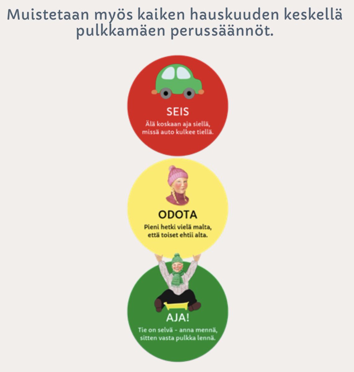 Olkaamme vastuullisia pulkkailijoita ja heidän kaitsijoitaan. 

tamperelainen.fi/paikalliset/55…