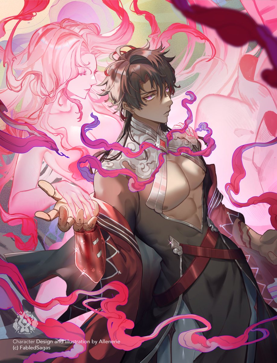 Character design and illustration commission for <a href="/Fabled_Sagas/">Fabled Sagas</a> ~