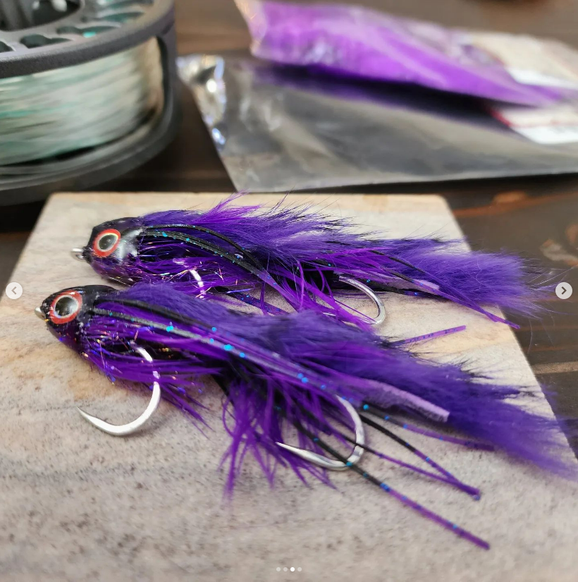 Saltwateronfly's tweet photo. These are cool
@hookybugs
Articulated rabbit tail streamers. So much personality, so much motion! Endless color possibilities, and sure to grab the attention of the lurking ambush predator.
#flyfishing #flytying #saltwaterfishing #fishonthefly #rockfishfly #articulatedflies https://t.co/PchQ2LlGOi