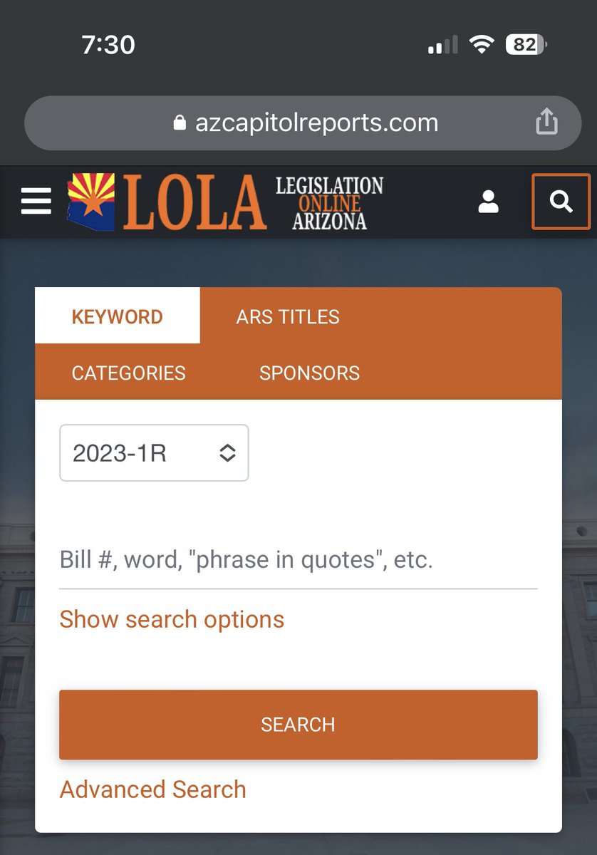 TheMitchS_'s tweet photo. @CarlyFleege @Phx_Marilyn @LOLAArizona Hi Carly! I’m Mitch, the manager of @LOLAArizona . The system is currently defaulting to the 2023 session, so you should be seeing info for 2023-1R right now. You can change this at any time by clicking the button on your search tool at the top of the screen that shows the year https://t.co/x4g3LeyvTp