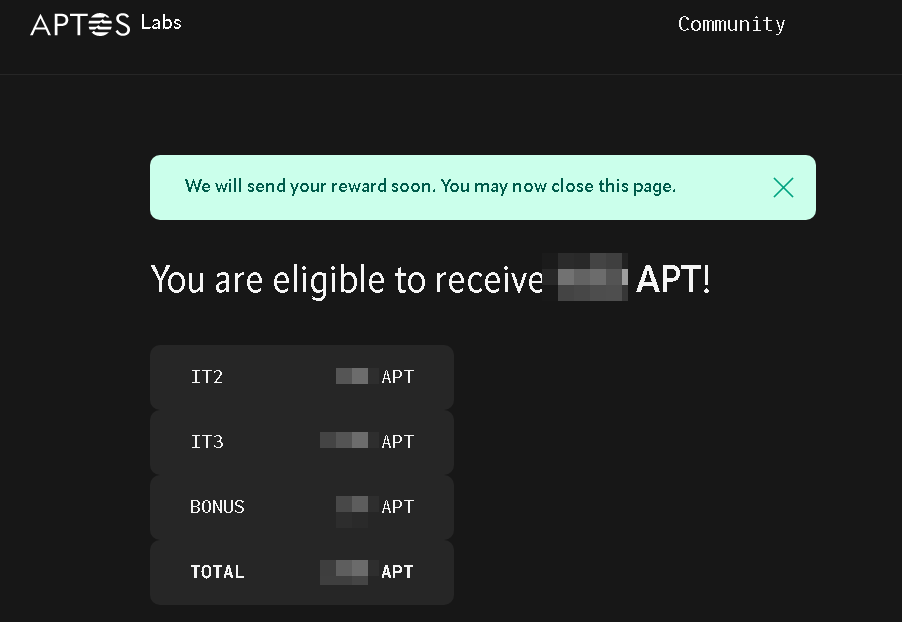 crypto_cipher01's tweet photo. Participants AIT1, AIT2, AIT3 in the #Aptos test network, do not forget to leave your wallet, to get the reward

https://t.co/Zq9ncD5Egk

Tokens have a one year lock https://t.co/bkDdeWiKl9