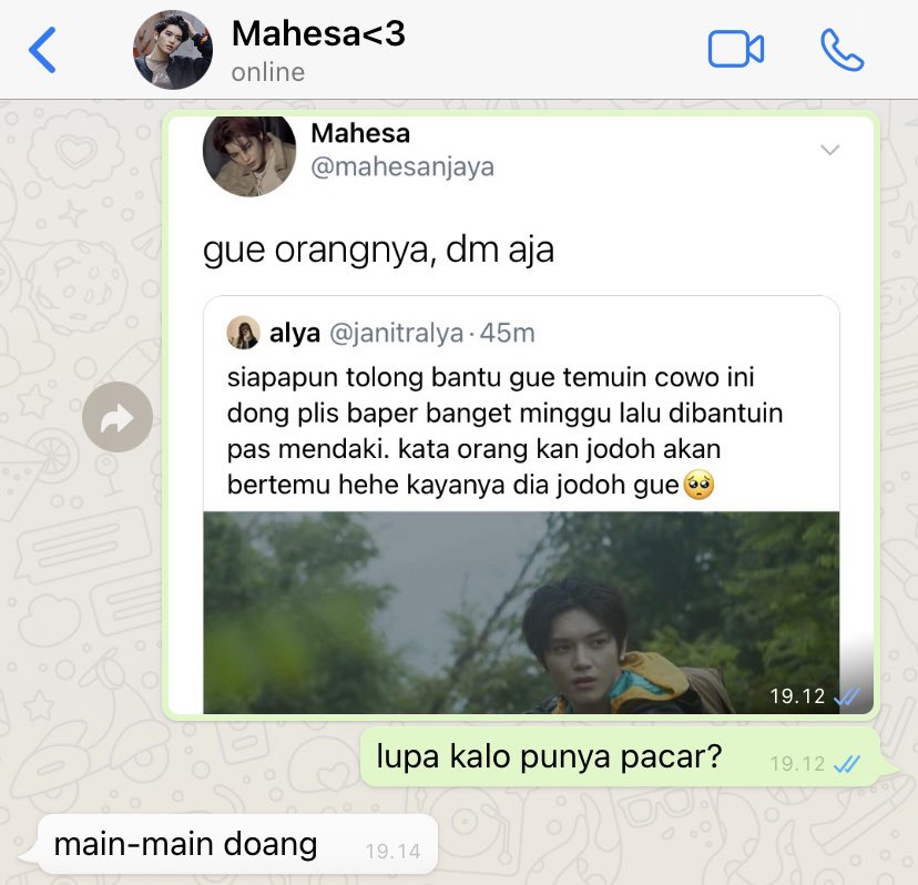 punya pacar

— lee taeyong few tweets au
© namericoffee_