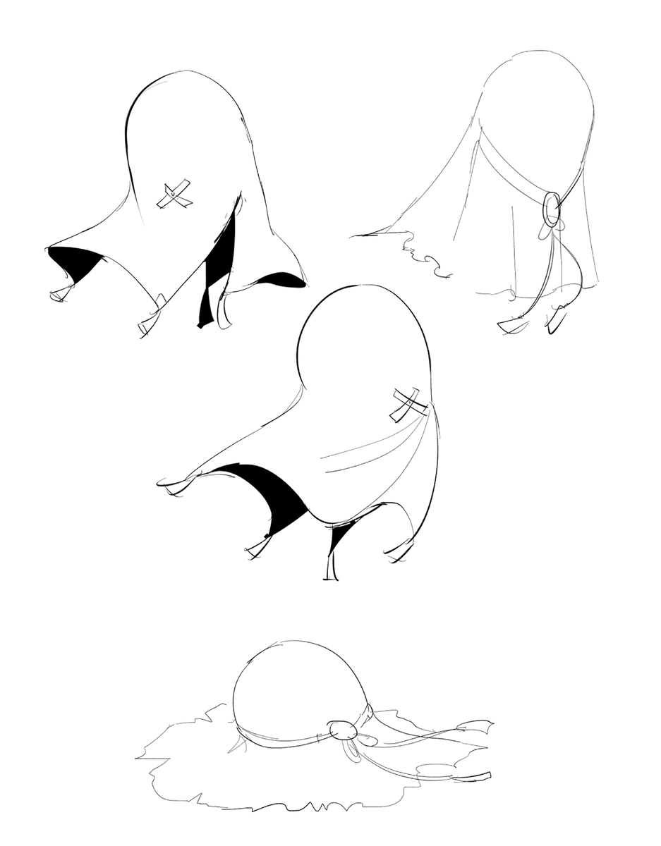 寒くて落書きしかできてない... 