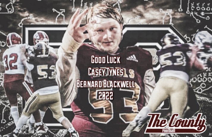 George County Football (@thecountyftbl) on Twitter photo Good luck to <a href="/CaseyTynes/">Casey Tynes</a> as he represents George County Football in the Bernard Blackwell Game! Kickoff is at 11am! Good luck to <a href="/CaseyTynes/">Casey Tynes</a> as he represents George County Football in the Bernard Blackwell Game! Kickoff is at 11am!