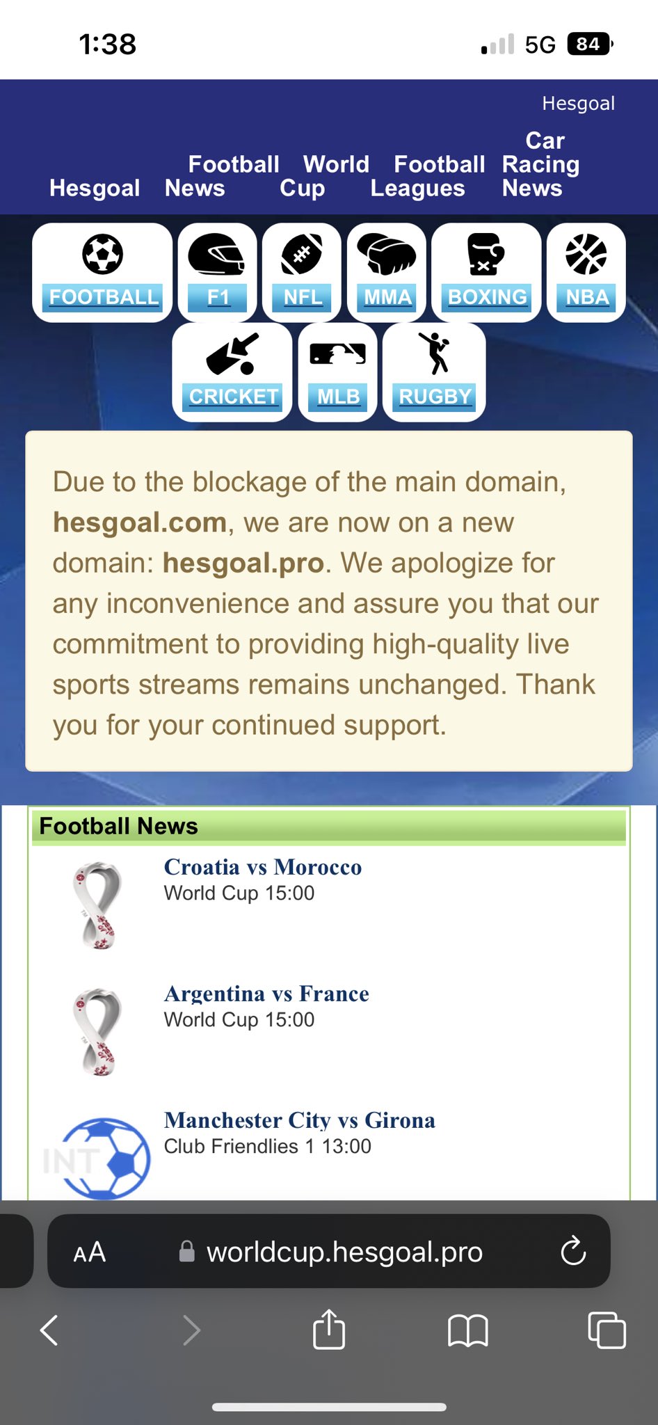 hesgoal world cup 2022 live