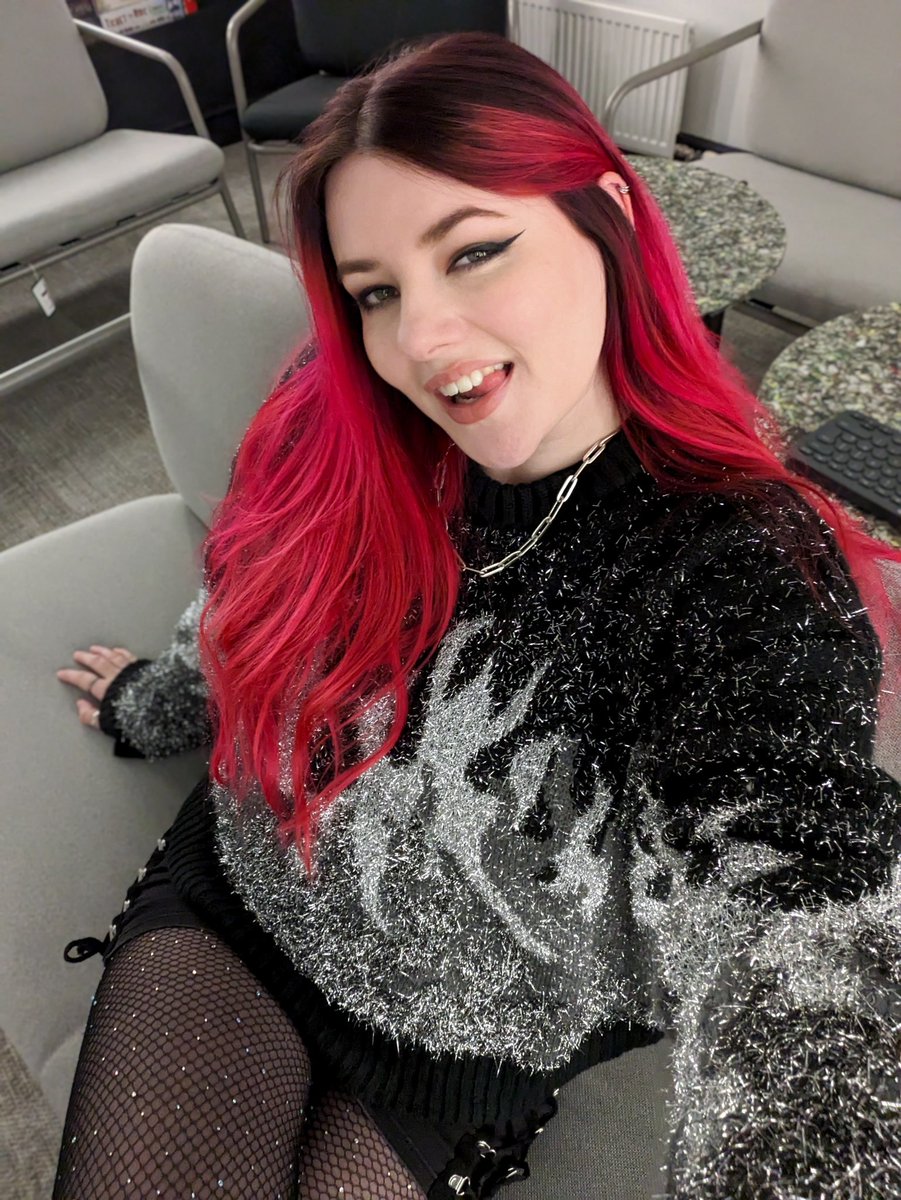 Take 2 of posting this pic: I am (dressed like) a Christmas fire but you can roast your cinnamon marshmallows elsewhere you rotten lot