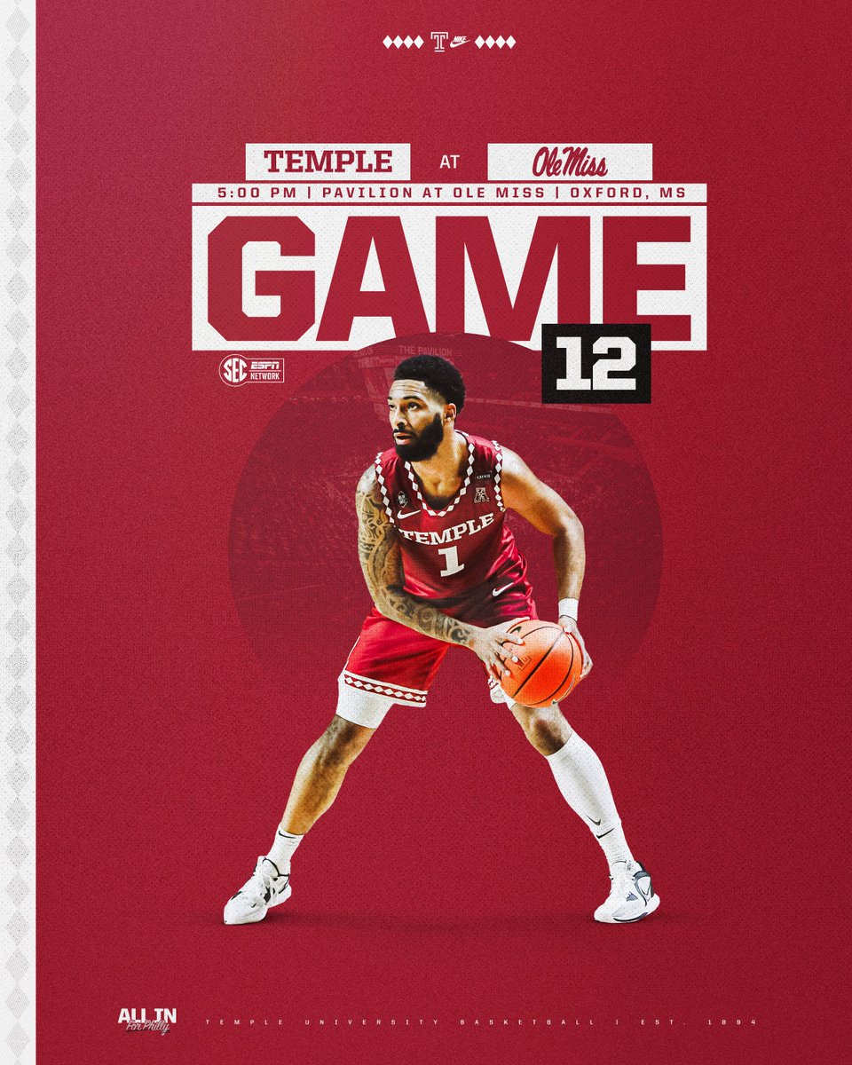 Temple Men's Basketball tweet media