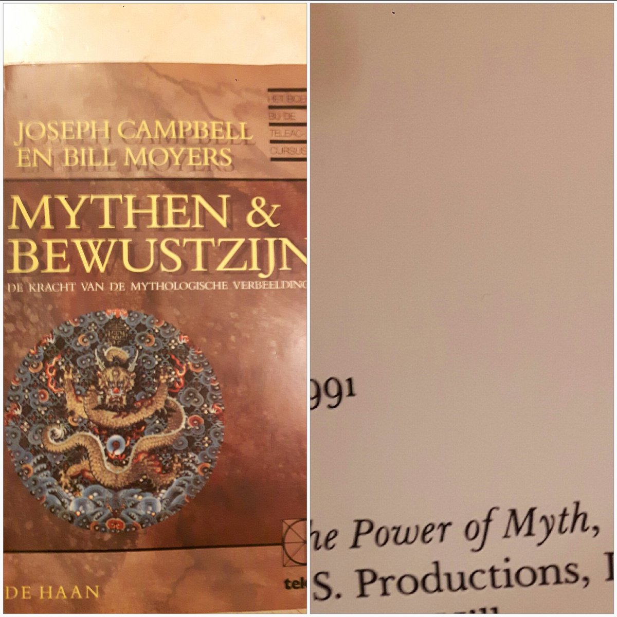 selkiec's tweet photo. #JosephCampbell #ThePowerOfMyth was my first encounter with THE authority on Mythology in 1990. #Fab ���😊💮 https://t.co/J6h7sLrIX4