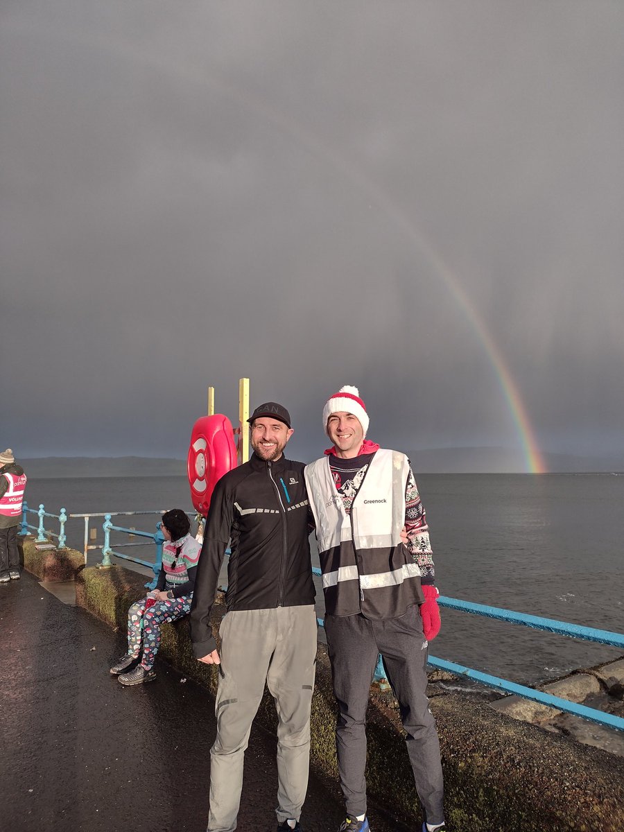 A great coincidence story from this morning. A visiting event director, Tristan, from Kanata parkrun, Ottawa was visiting family nearby and ran Greenock for the first time. Kanata is the same parkrun our run director and wife have ran while visiting family in Ottawa. 🇨🇦🤝🏴󠁧󠁢󠁳󠁣󠁴󠁿