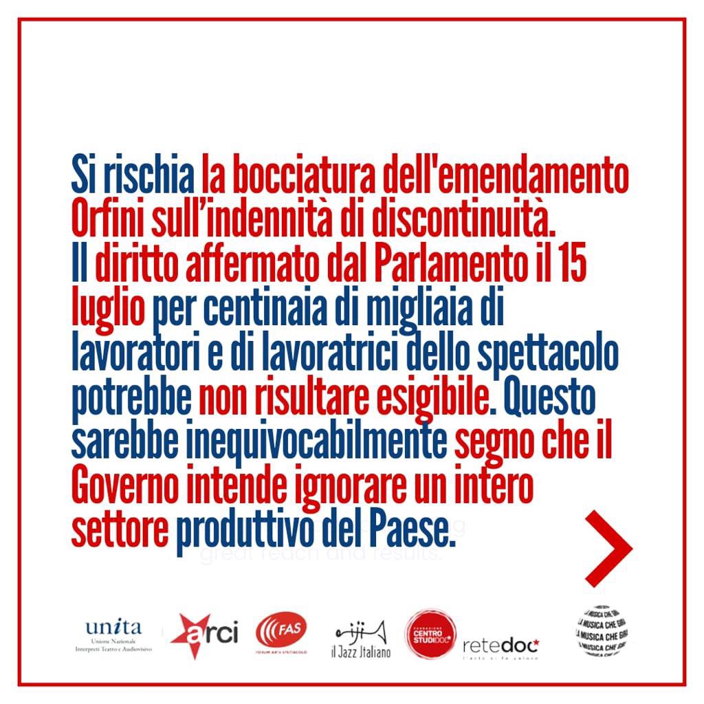 centrostudidoc's tweet photo. Chiediamo al governo di mantenere gli impegni presi da tutte le forze politiche nella passata legislatura e di far rientrare la discussione sul reddito di discontinuità per il mondo dello #spettacolo tra le priorità della legge di bilancio.
 
#rischiocultura #rischiospettacolo https://t.co/Ml18qEFQqx
