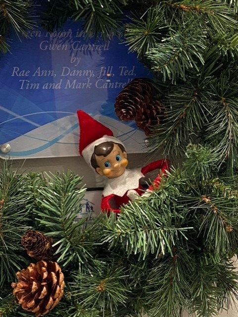 The #Elf is on the loose again this year at the shelter. We have enlisted our staff and residents to help us spot him. This year, this pesky fellow needs a name. Can you help us?  What would you name him?

#Nametheelf #Elfontheshelf #TheSamaritanInn