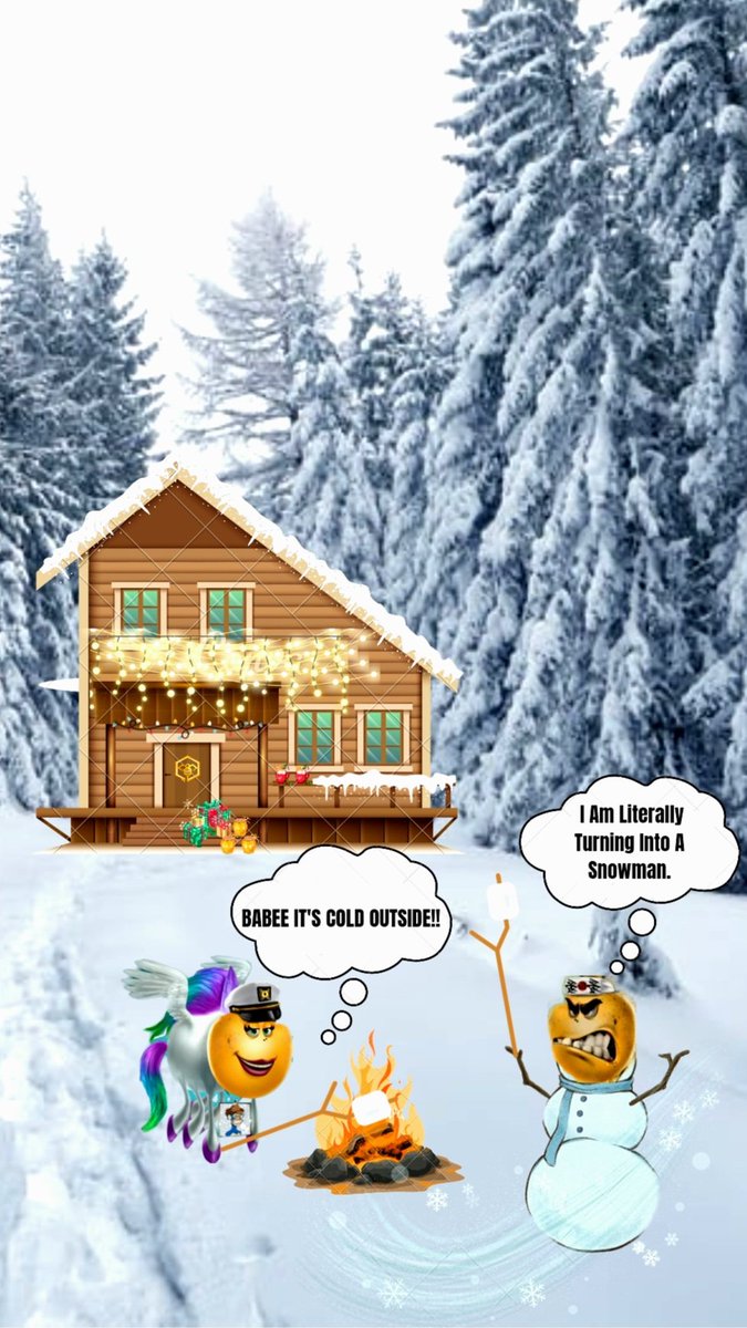 eth_bhny's tweet photo. On The 8th Day Of BeesMas:
"๐ญ๐๐ญ๐๐ ๐ด๐'๐ ๐ฎ๐๐๐ ๐บ๐๐๐๐๐๐"
Can We.. Go Inside?!
#snowman #princessbee https://t.co/zPwJxqootG