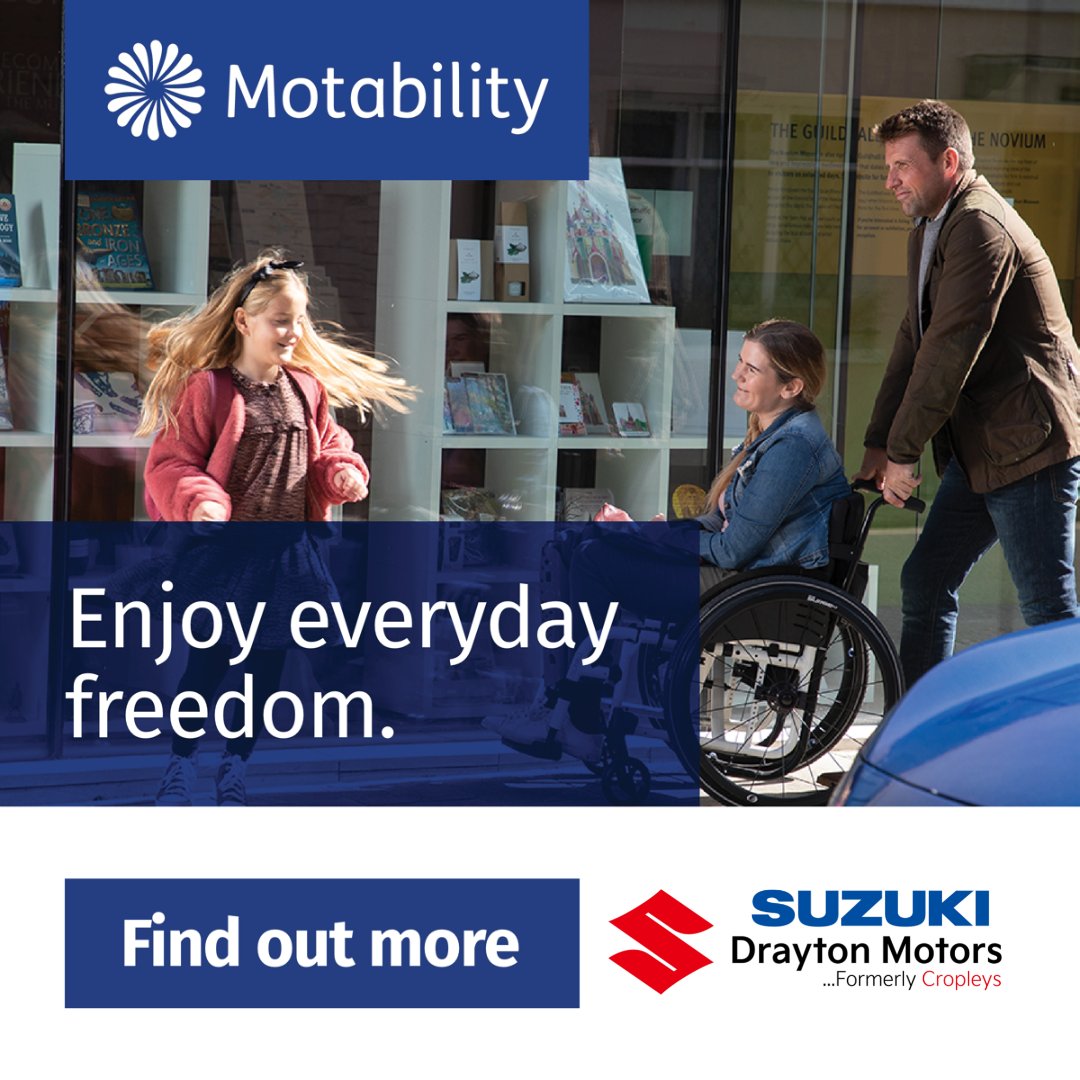 Join the #Motability scheme for: 🔹 A new car every 3 years
🔹 All servicing and maintenance covered 🔹 Roadside assistance included 🔹 Most adaptations supplied and fitted 🔹 Insurance for up to 3 named drivers 
View our Motability offers here > bit.ly/3KFAA5J