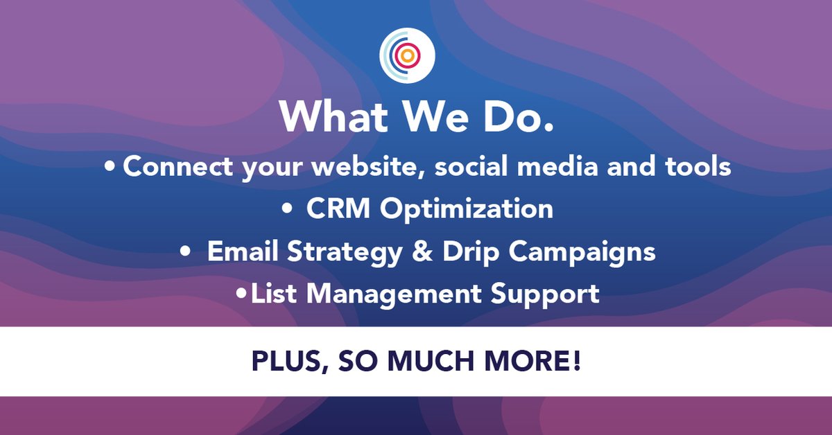 conwaymktggroup's tweet image. Does the word CRM make your head hurt? As a HubSpot partner, we can partner with your IT team for CRM integration.
Let’s get to work: hubs.la/Q01s7T810. #CRMs #digitalmarketing #HubSpotSupport