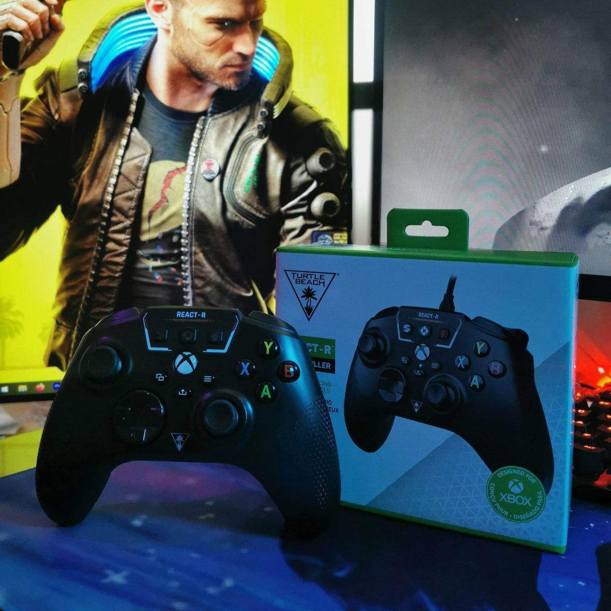 MshrSagafied's tweet photo. First ever controller 🎮
Excited to try different games with it 😁

#TurtleBeach #TurtleBeachReactR #TurtleBeachReact_R https://t.co/zhWEHe4rOs
