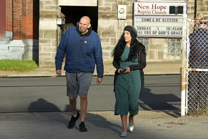 Fetterman named 'among the most stylish' by @nytimes 😂😂😂😂 I guess if you're into guys who looked like they just got released from county jail. #johnfetterman