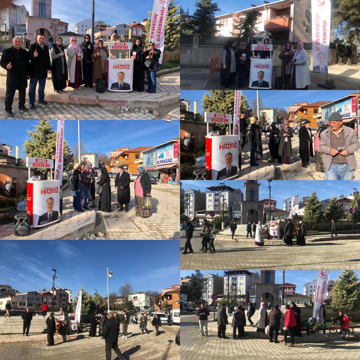 Yeniden Refah Partisi Samsun İl Kadın Kolları
Asarcık ilçe Başkanlığının desteği ile
Asarcık da stant çalışması gerçekleştirdik
Vatandaşların teveccühü bizi ayrıca memnun etti
Yeniden Refah Partisi Samsun İl Kadın Kolları