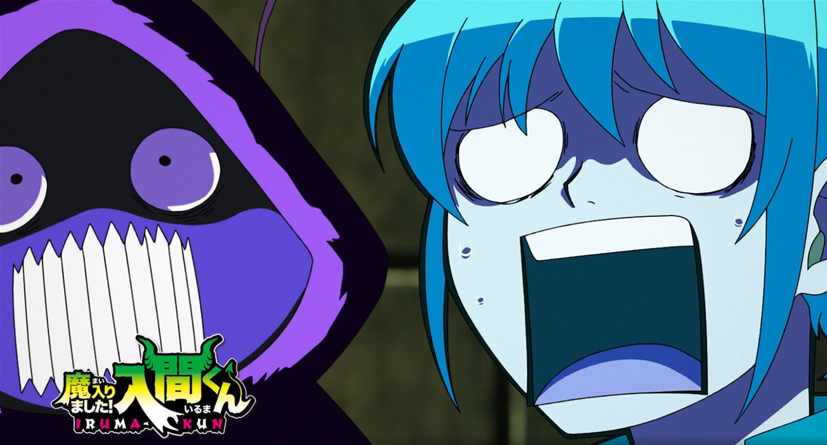 Froz3npancake's tweet photo. pure fear right here, on Naphula and Iruma's face
#naphula #irumakun https://t.co/7PzcYVbvhB