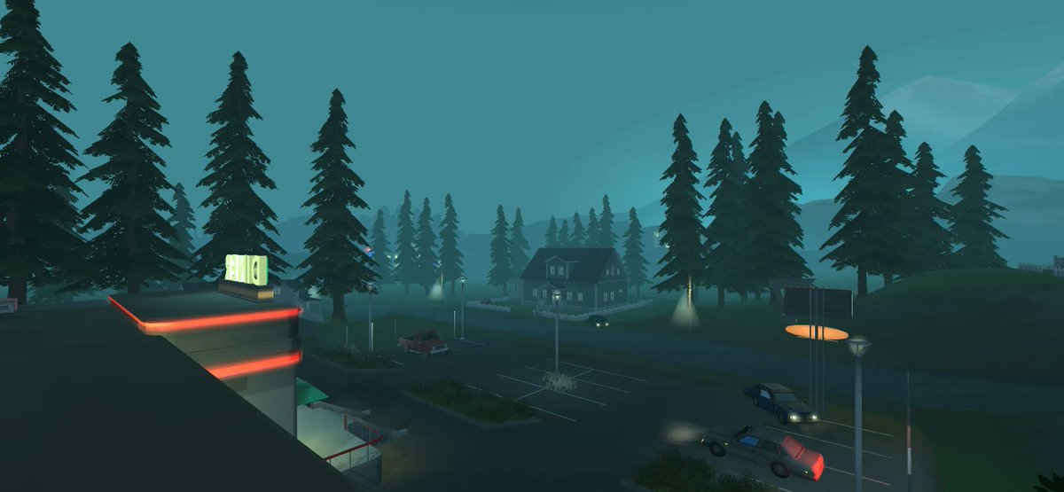 This fog doesn’t seem to be lifting, and there have been some strange lights coming from the laboratory again.

#screenshotsaturday #indiegames #IndieGameDev