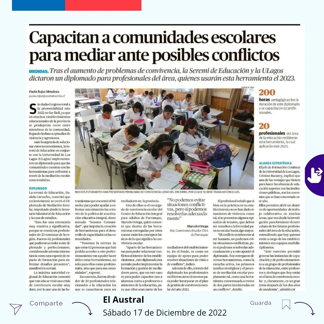 Seremi Educación Los Lagos tweet media