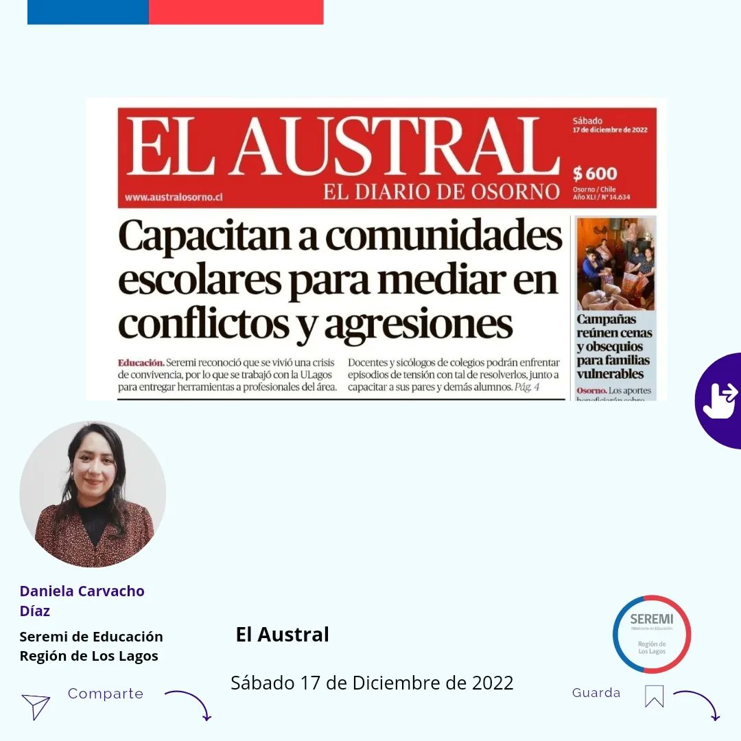 Seremi Educación Los Lagos tweet media