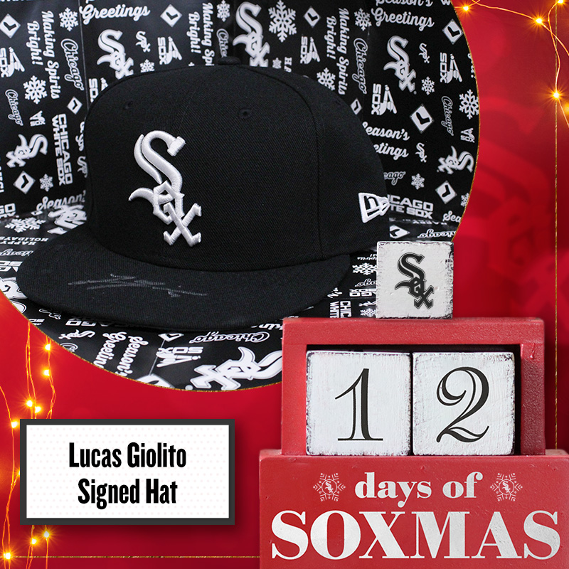 whitesox's tweet photo. On the 4th day of Soxmas…

RETWEET for a chance to win an autographed Lucas Giolito hat.