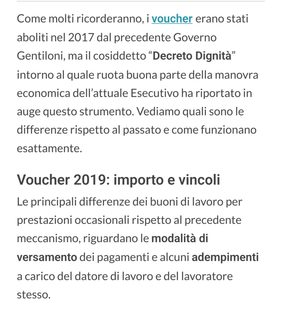 The_Last_Gasp's tweet photo. @nzingaretti Sicché dopo avere eliminato VOI l'Art.18 avete introdotto i voucher che erano stati aboliti dalla destra.
Ecco un articolo del 2019.
Sicché all'epoca li avete re-introdotti per ingiustizia e privilegi.
Siete solo dei #SOLONI! La rete ricorda tutto e non perdona! https://t.co/vybTEfwruw