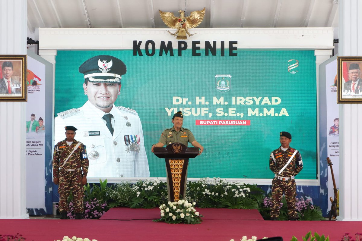 turusmustakim's tweet photo. Pengukuhan,Raker,Rakor,dan Sosialissasi Konbes XXVI Pimpinnan Wilayah Gerakan Pemuda Ansor Jawa Timur Di Pendopo Kabupaten Pasuruan.(Saptu,17 Desember,2022
#AnsorJatim1Komando https://t.co/mqZH8DrtAQ