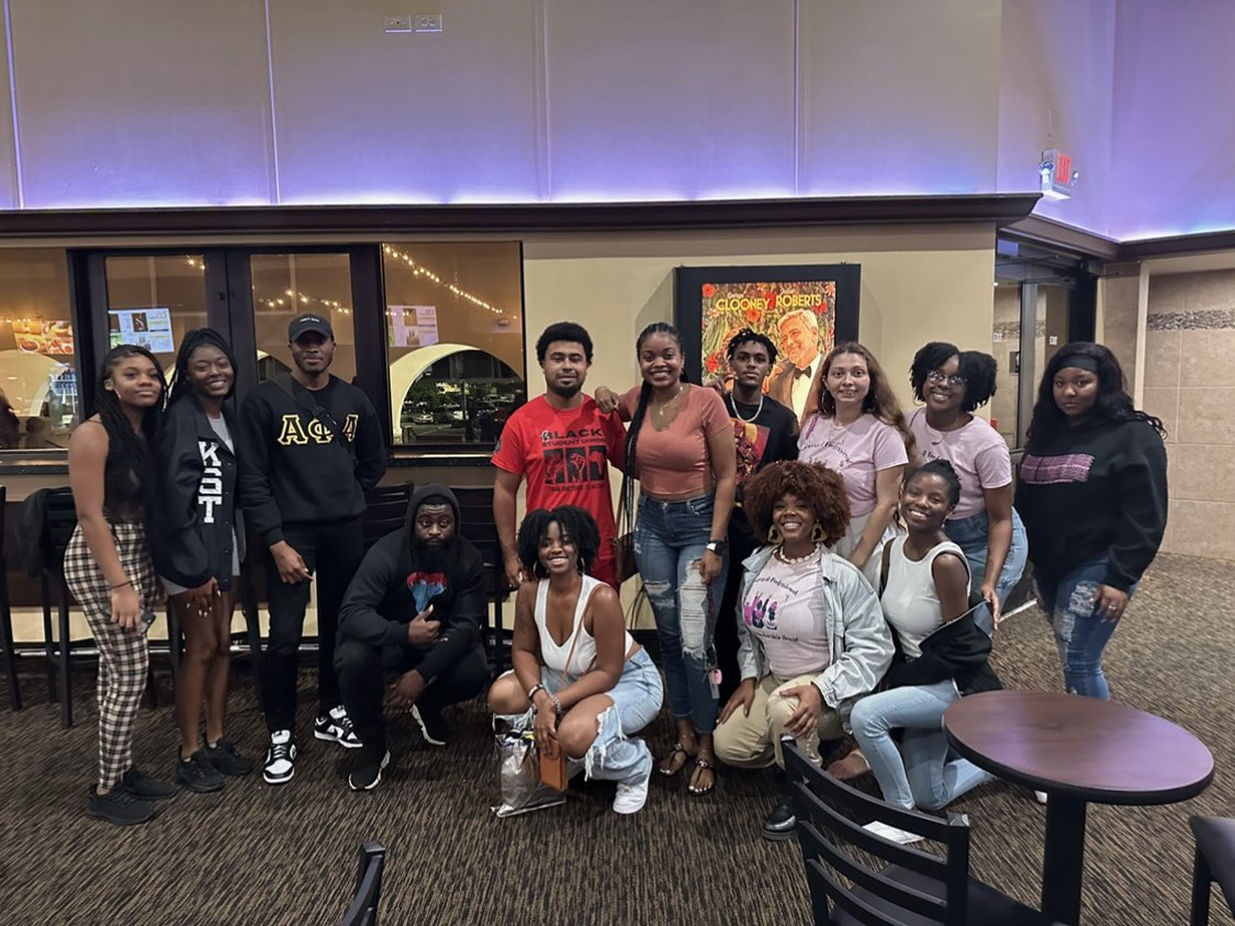FAU_BSU's tweet photo. November 2022 recap! We held our 4th GBM, collaborated with orgs on a private screening of Wakanda Forever, fundraised at Eat District, and closed off with service at J.C. Mitchell Elementary! For regular updates, follow us on IG: @fau_bsu
#faubsu https://t.co/lnEWNtN6KG