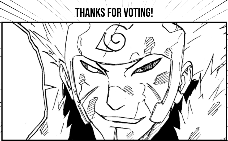 Suki_ThePureFox's tweet photo. I love the "thanks for voting" image choices. Would vote for each of them once just to know what it looks like for every character. 😬 https://t.co/2Fe3AeM1X3