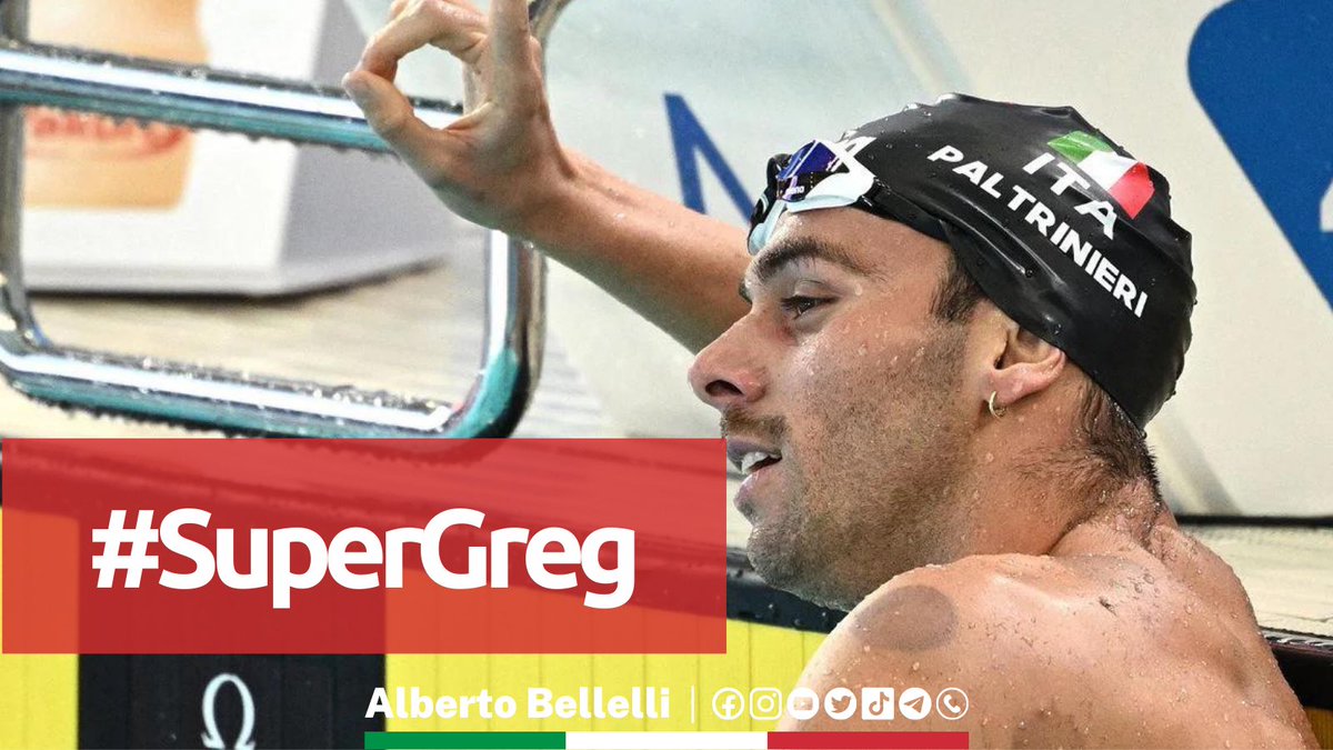 BellelliAlberto's tweet photo. Immenso #supergreg
Nuoto: Mondiali in vasca corta, Paltrinieri oro negli 800 stile.
#greg non finisce mai di stupirci. https://t.co/uCYQsb6Ooe