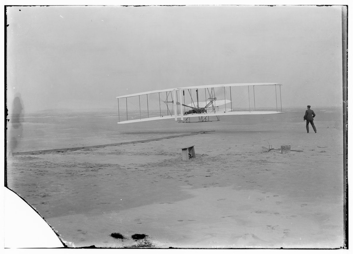 LiveAirShowTV's tweet photo. Happy #FirstFlightDay when the Wright Bros flew powered flight for the 1st time! @icas_hq @FlyingMagazine @AirshowStuff @WrightBrosNPS #aviation #airshows https://t.co/zEeYvVkSIz