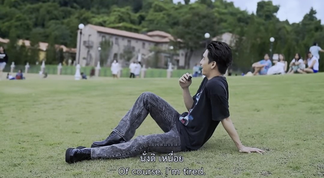 _TipsyGnome_'s tweet photo. 🤔 Ever wondered how Prom felt when he rolled down the hill in #PartOfMeEP4? 

Here it is: Prom POV video👀🦖

He wasn't faking it when he couldn't stand up. I started feeling so disoriented after the second roll, as the rolling accelerated 555
#พร้อมมาร์ค #PromMark #MVPGangsters https://t.co/8ASgIAqmvl