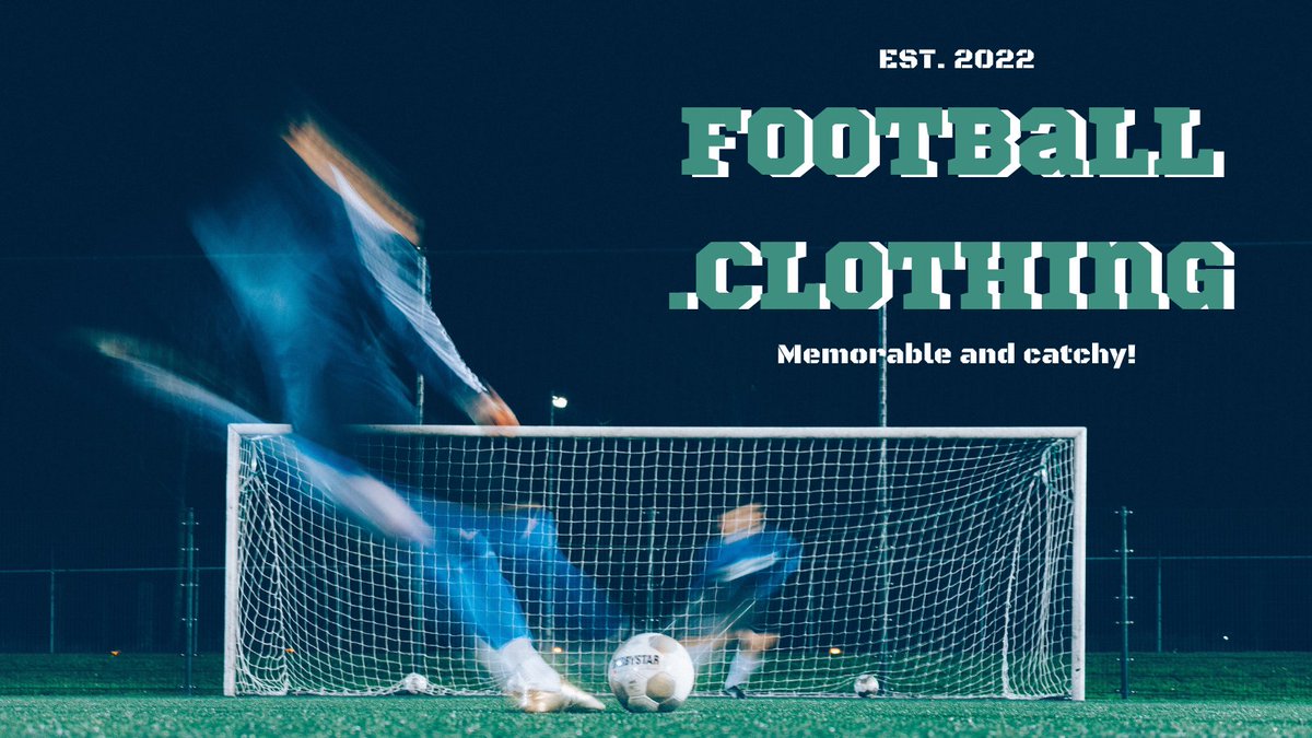 Football.clothing for sale on dan/sedo! 
Memorable and catchy!
Clear and simple domain names are suitable for use in the Football Sports event services

#domainsforsale <a href="/sedo/">Sedo</a> #footballclothing <a href="/Undeveloped/">Dan.com - a GoDaddy brand</a> #football #brandable #footballWorldCup2022 #onlinebusiness