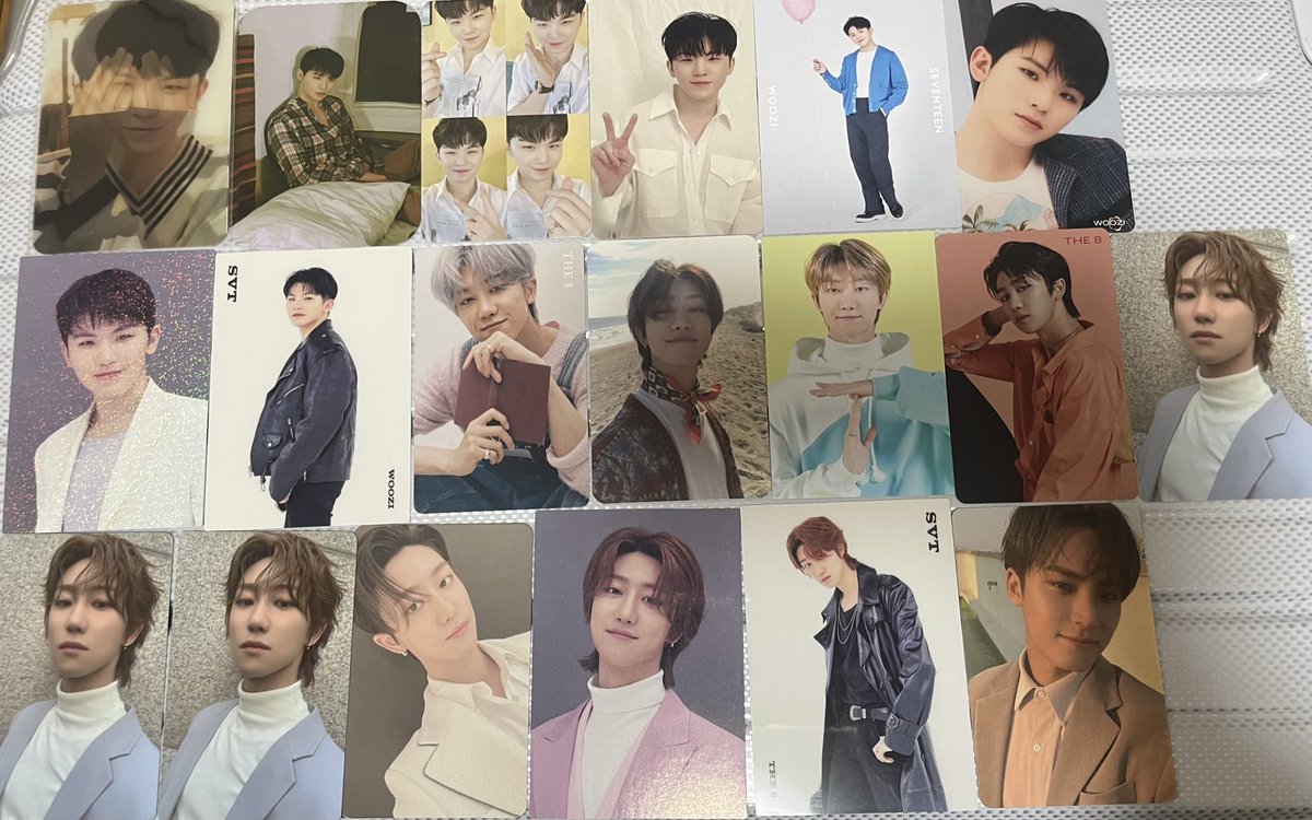 An1gS's tweet photo. SEVENTEEN セブチ トレカ 交換

(譲)エスクプス､ジョンハン､ジョシュア､ジュン､ホシ､ウォヌ､ウジ､ミンハオ､ミンギュ､ドギョム､スングァン､バーノン､ディノ

(求)スンチョル､ジュン
緩くバーノン

条件の良い方優先です
レート考慮お願いいたします
リプライ、DMお待ちしております https://t.co/2DngpMWVjs