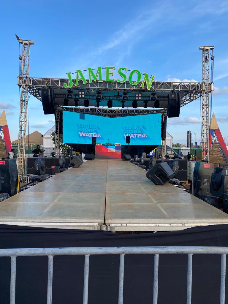 Tatu City is ready to host y’all tonight for the #JamesonConnectsKenya