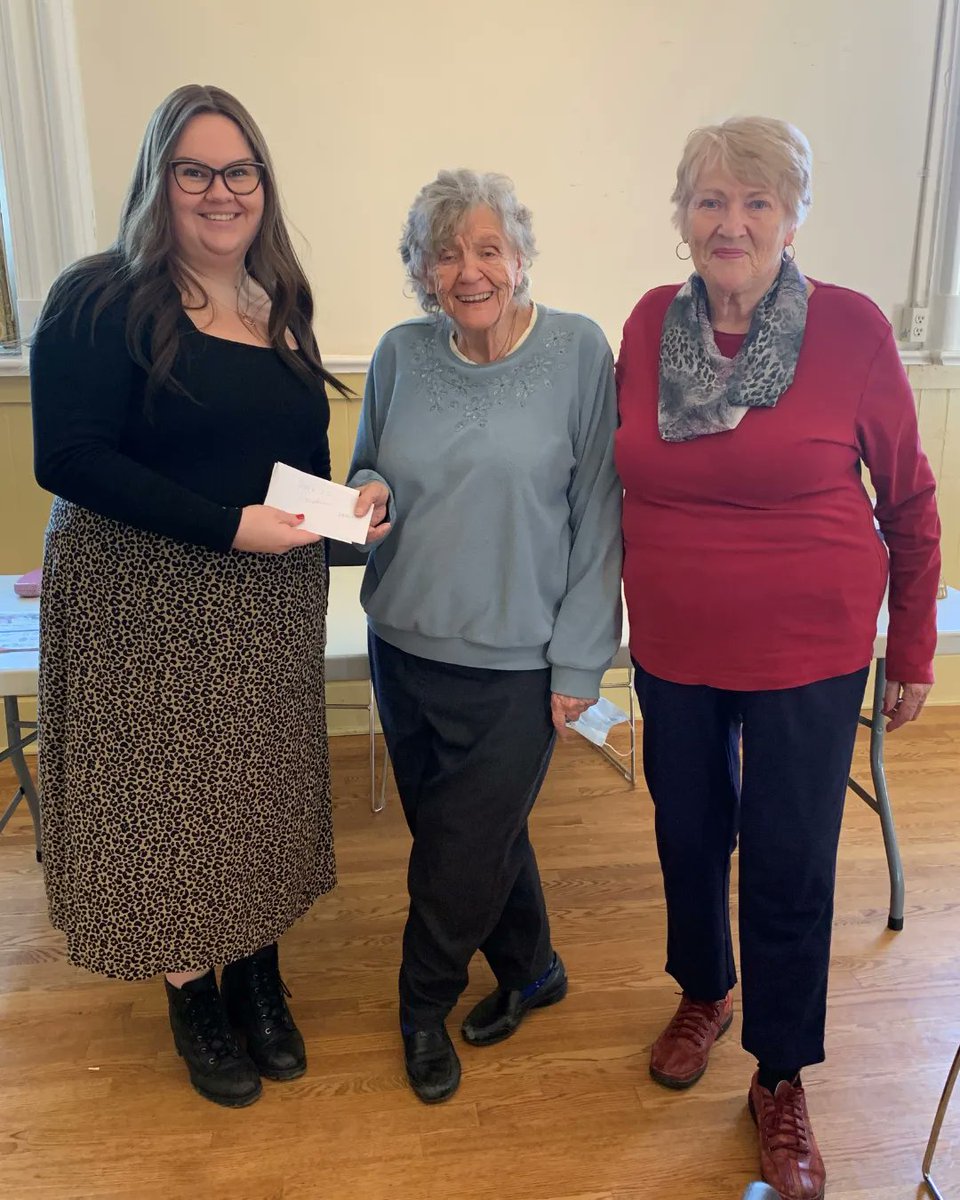 AncasterCommSer's tweet photo. Our community is so thoughtful and giving! Thank you so much to Karin and Willie for presenting this donation to our #HolidayAssistanceProgram from their entire Euchre Club. We were so glad to stop by and meet the group as they were playing their games earlier this week. π βοΈ https://t.co/KkKCoCI4uc