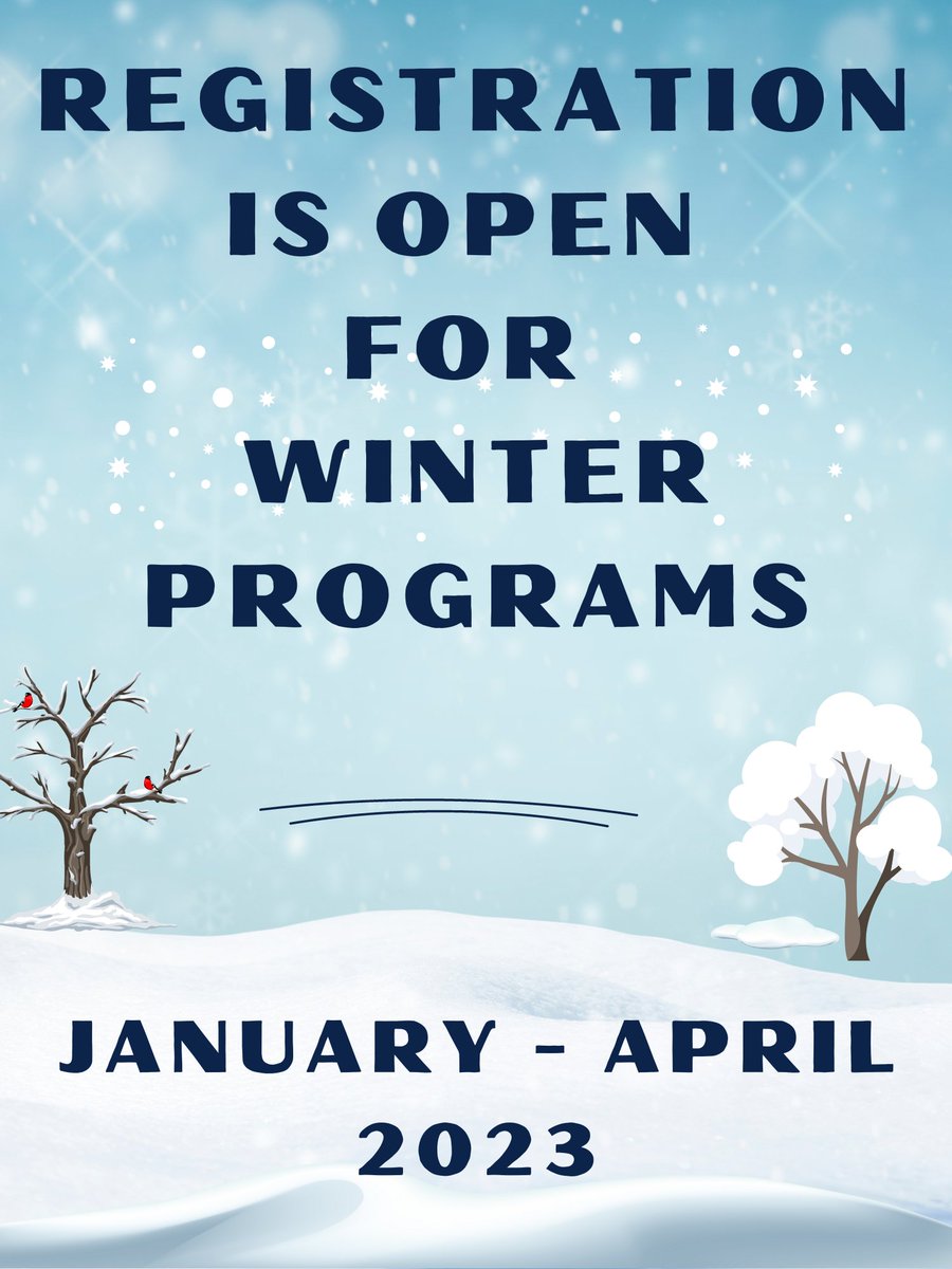 Hanover ParksRec (@hanoverparksrec) on Twitter photo Check out our winter offerings at hanoverparksrec.com.
Don't see what you are looking for? We may still be planning it! Email parksandrec@hanovercounty.gov with your ideas. Check out our winter offerings at hanoverparksrec.com.
Don't see what you are looking for? We may still be planning it! Email parksandrec@hanovercounty.gov with your ideas.