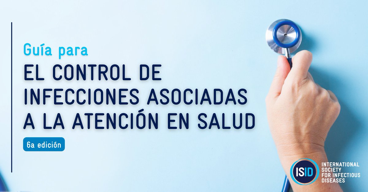 ISID_org's tweet photo. Our #ISID 'Guide to Infection Control in the Healthcare Setting' is also available in Spanish! Learn more and explore the chapters here ➡️ https://t.co/rkG70ZyfiK #controldeinfecciones #guia https://t.co/j5eLWWrHFU