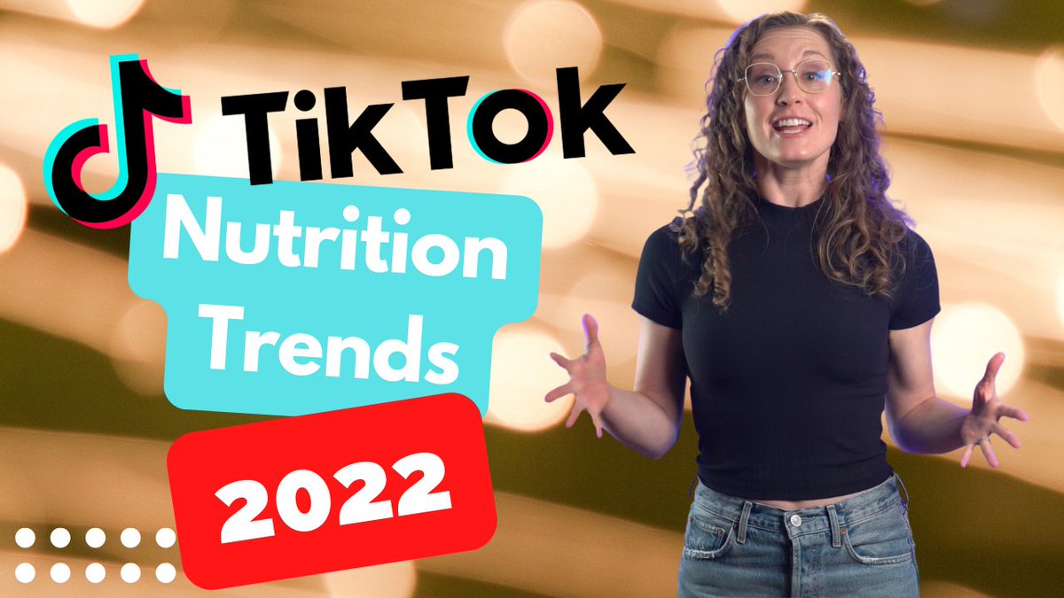 From #butterboards to #proffee, #1daydetox to #naturescereal, here’s a roundup of TikTok’s 2022 nutrition trends according to a nutrition scientist. I'll be doing the #hotgirlwalk all winter long.
youtu.be/lkIbLz_-zc4