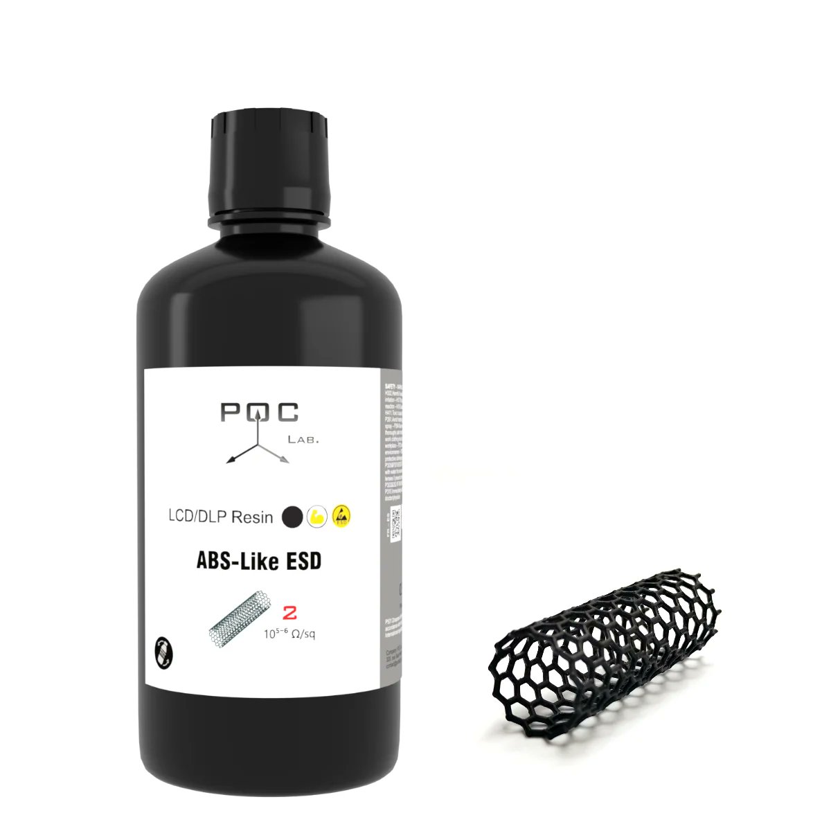 POC_Lab's tweet photo. POC Lab. is pleased to present its first resin developed under its brand
ABS-Like ESD from POC Lab. is an advanced composite resin loaded with single-walled carbon nanotubes formulated for a wide array of applications that require ESD  safe https://t.co/gXx23Qp8H5 https://t.co/47xsbfLh1I