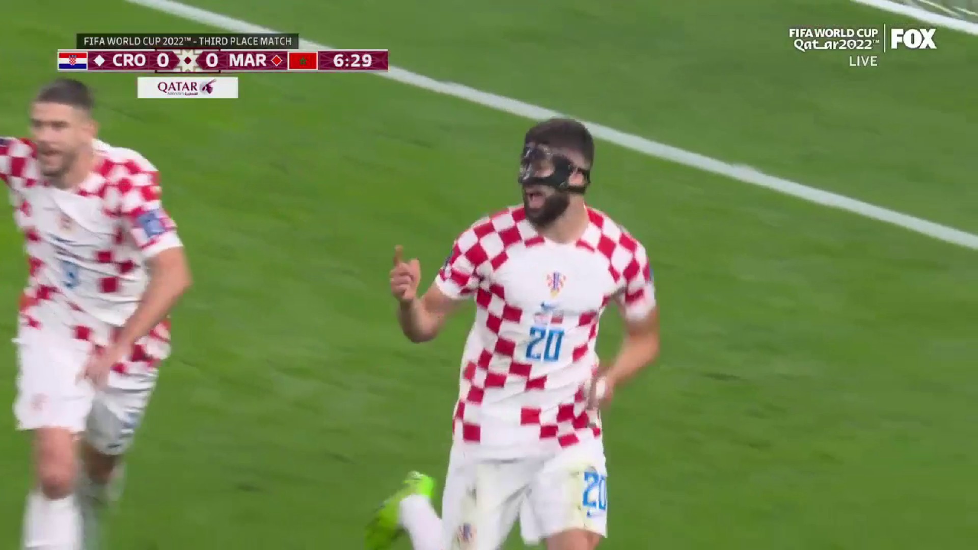 CROATIA STRIKES FIRST 🇭🇷

Joško Gvardiol puts Croatia on top in just 7 minutes ⚡️”