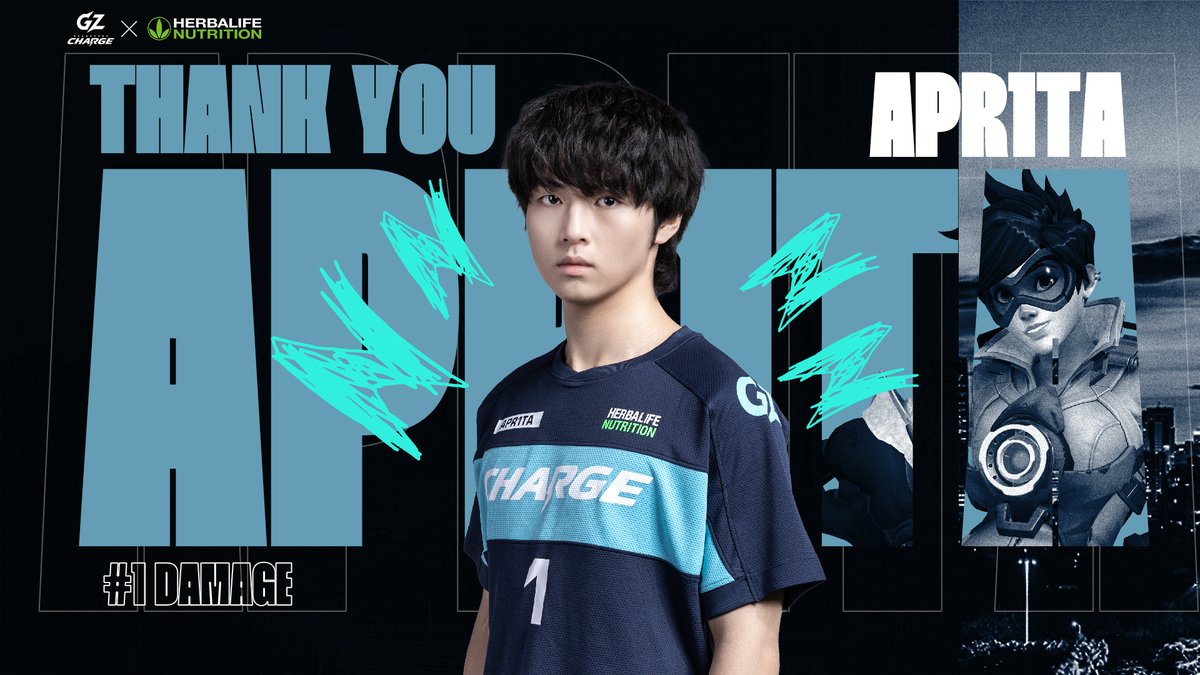GZCharge's tweet photo. No matter how big or small, every piece of the puzzle this year was vital. Today, we say goodbye to one of those special pieces.

To Apr1ta, thank you for your contributions and every moment we spent together. We wish you the best of luck wherever you go!

#ChargeForward #OWL2022 https://t.co/MJWqmSSXJJ