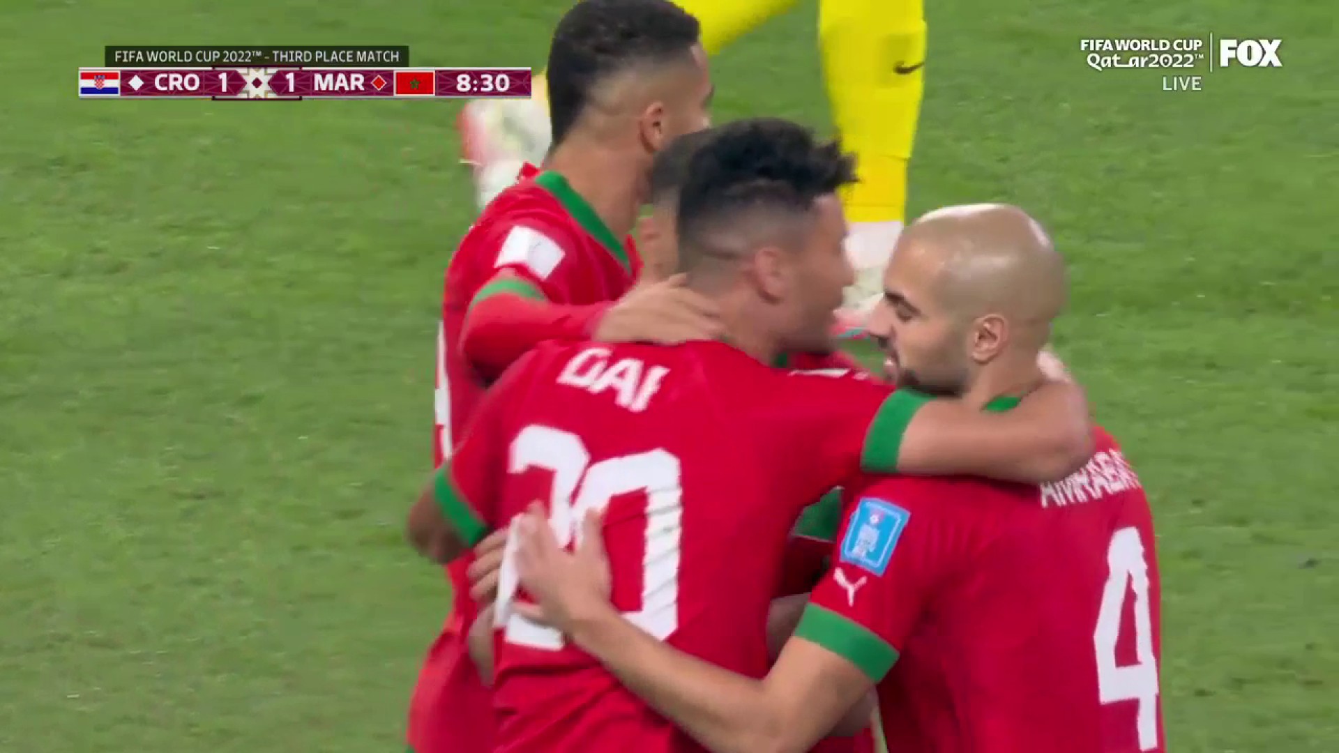 AND JUST LIKE THAT MOROCCO TIES IT 😱

What a start to this game 🔥”